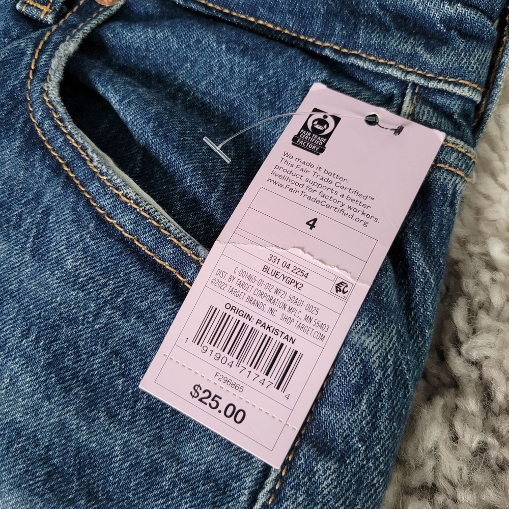 High Rise Baggy Jeans | Size 4 | wild fable - Picture 5 of 8